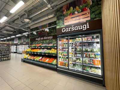 Shop shelves in Salaspils 4